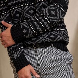 FAIRISLE SWEATER banana republic